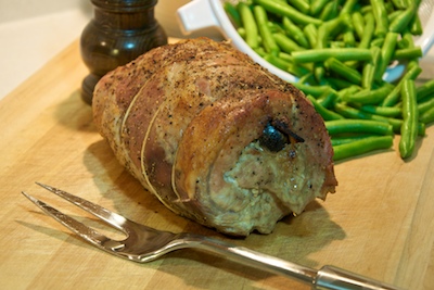 Apple-Stuffed Pork Loin