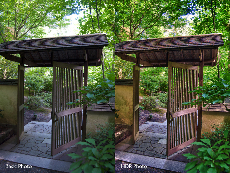 HDR comparison