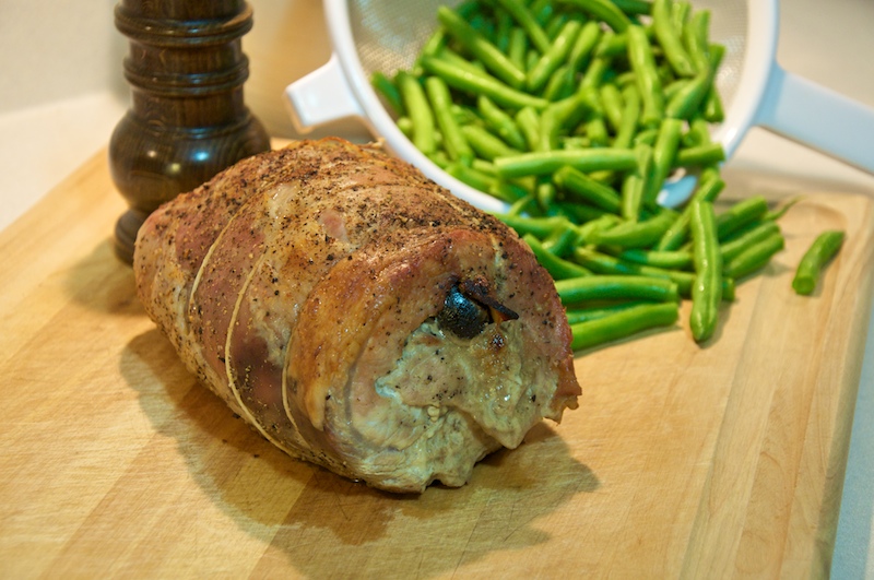 Apple-Stuffed Pork Loin