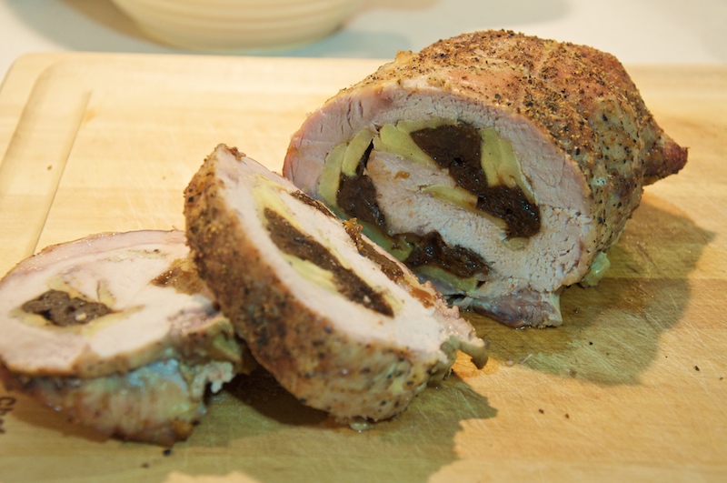 Apple-Stuffed Pork Loin